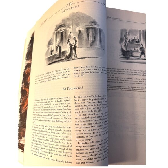 Vtg 1946 "A Treasury of Grand Opera" Songbook Paperback Henry Simon / 403 pages - Picture 7 of 16